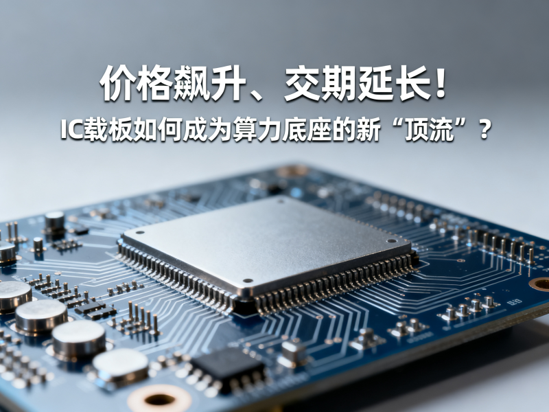 聚多邦|价格飙升、交期延长！IC载板如何成为算力底座的新“顶流”？