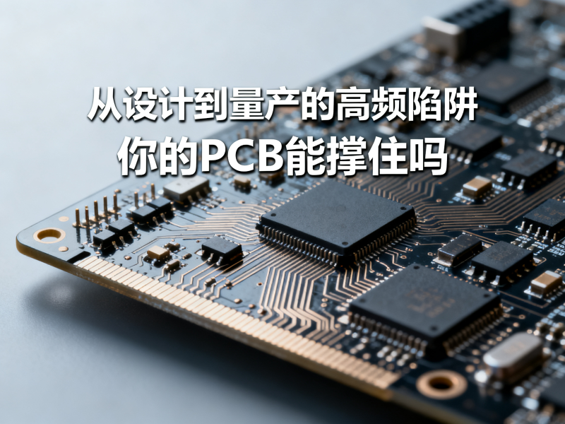 聚多邦|从设计到量产的高频陷阱：你的PCB能撑住吗