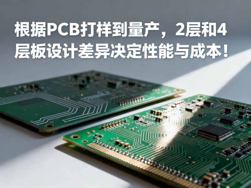PCB打样到量产，2层和4层板设计差异决定性能与成本！