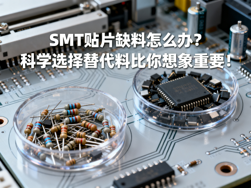 SMT贴片缺料怎么办？科学选择替代料比你想象重要！