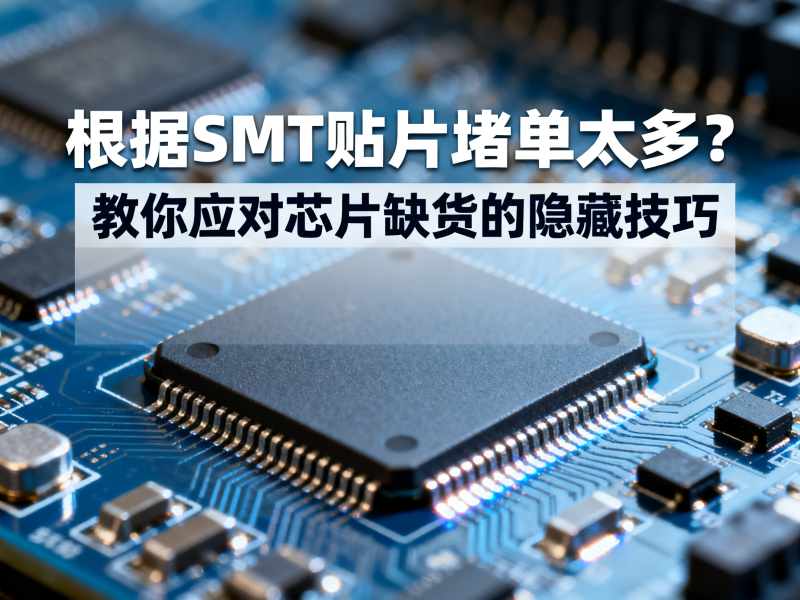 SMT贴片堵单太多？教你应对芯片缺货的隐藏技巧