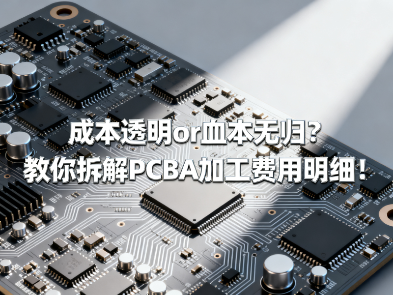 成本透明or血本无归？教你拆解PCBA加工费用明细！