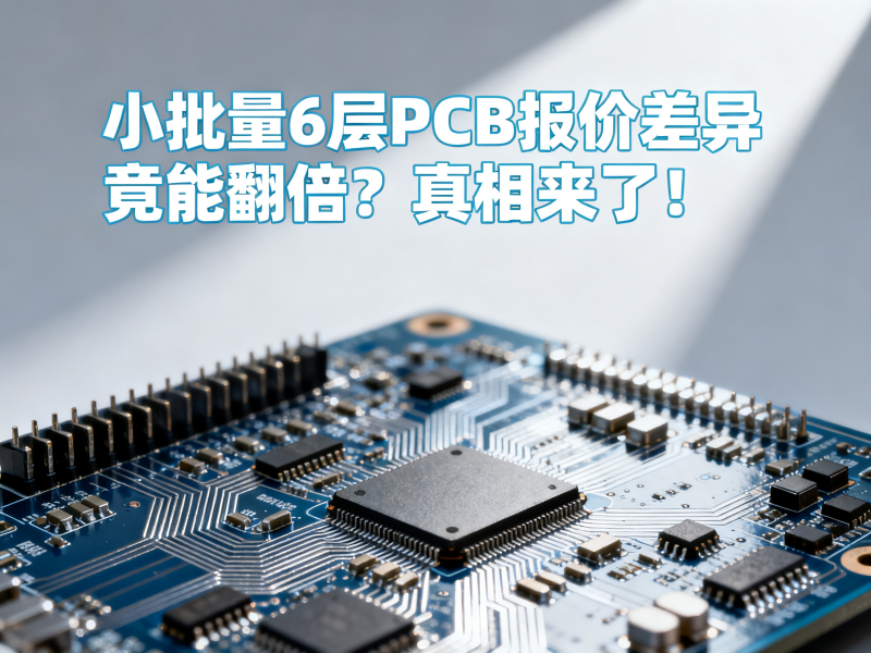 小批量6层PCB报价差异竟能翻倍？真相来了！