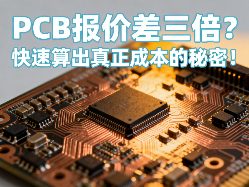 PCB报价差三倍？快速算出真正成本的秘密！