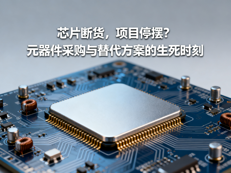 芯片断货，项目停摆？元器件采购与替代方案的生死时刻