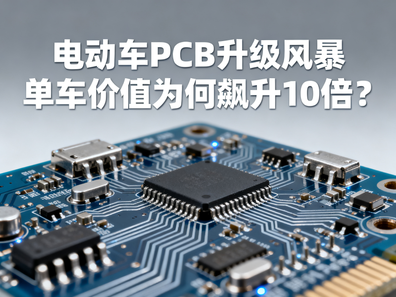 电动车PCB升级风暴：单车价值为何飙升10倍？