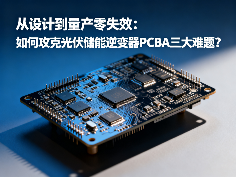 从设计到量产零失效：如何攻克光伏储能逆变器PCBA三大难题？