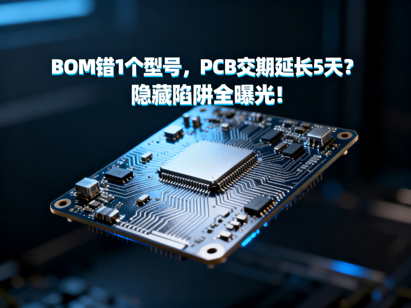 BOM错1个型号，PCB交期延长5天？隐藏陷阱全曝光！
