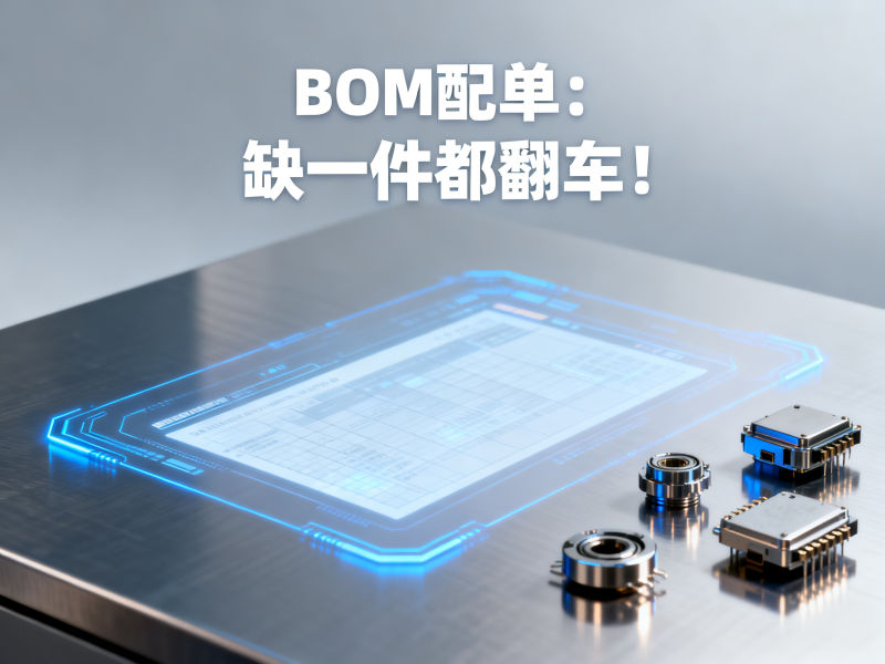 BOM配单，你以为只要清单？缺一件都能让项目翻车！