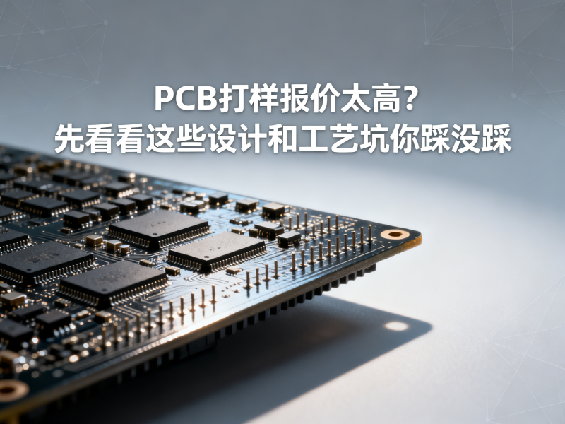 PCB打样报价太高？先看看这些设计和工艺坑你踩没踩