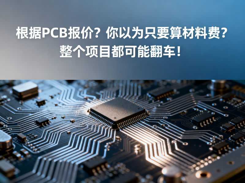 PCB报价？你以为只要算材料费？整个项目都可能翻车！