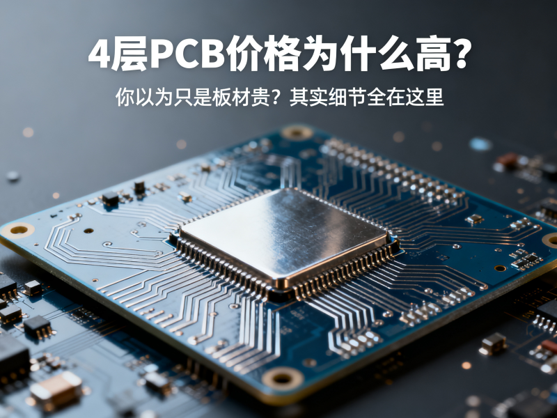 4层PCB价格为什么高？你以为只是板材贵？其实细节全在这里
