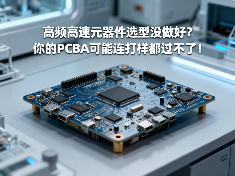 高频高速元器件选型没做好？你的PCBA可能连打样都过不了！