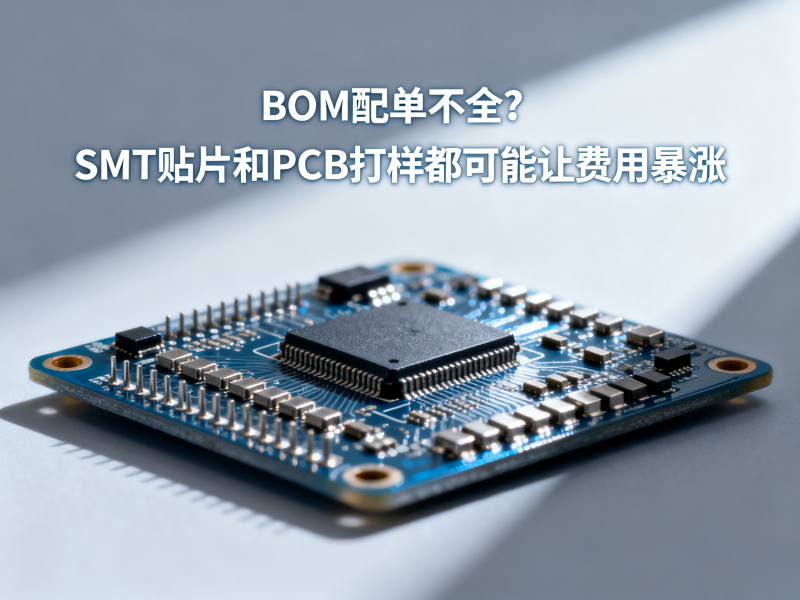 BOM配单不全？SMT贴片和PCB打样都可能让费用暴涨