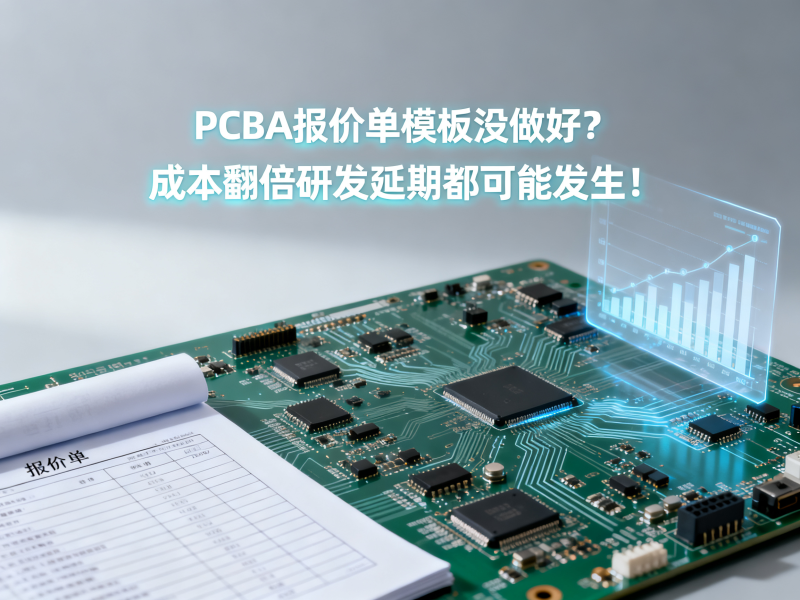 PCBA报价单模板没做好？成本翻倍研发延期都可能发生