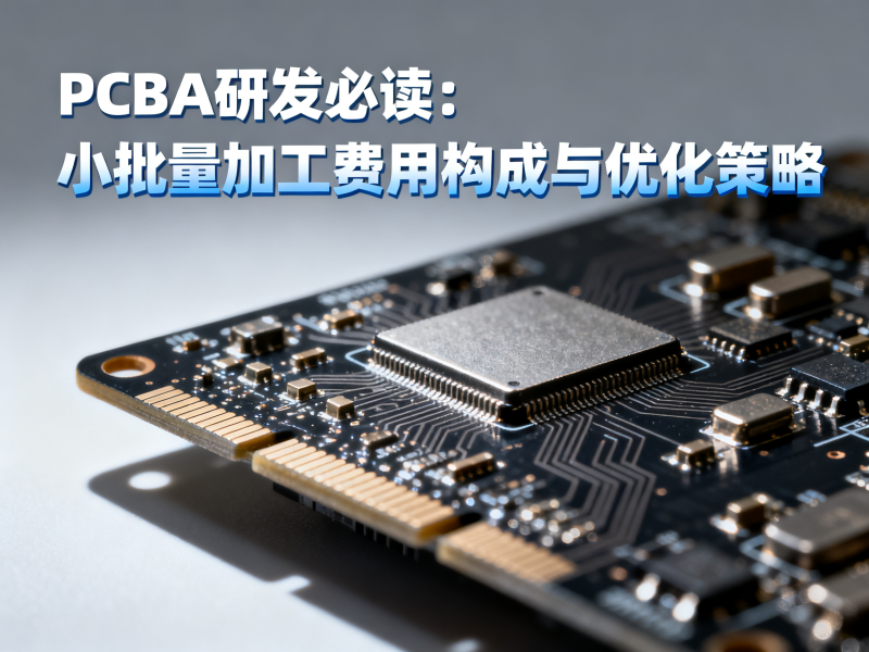 PCBA研发必读：小批量加工费用构成与优化策略
