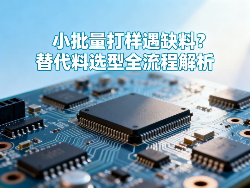 小批量打样遇缺料？替代料选型全流程解析