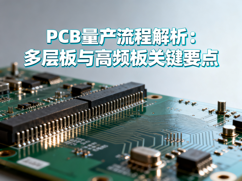 PCB量产流程解析：多层板与高频板关键要点