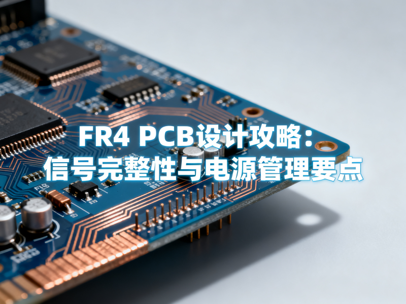 FR4 PCB设计攻略：信号完整性与电源管理要点
