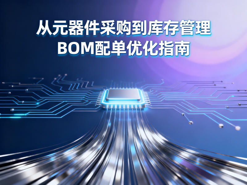 从元器件采购到库存管理：BOM配单优化指南