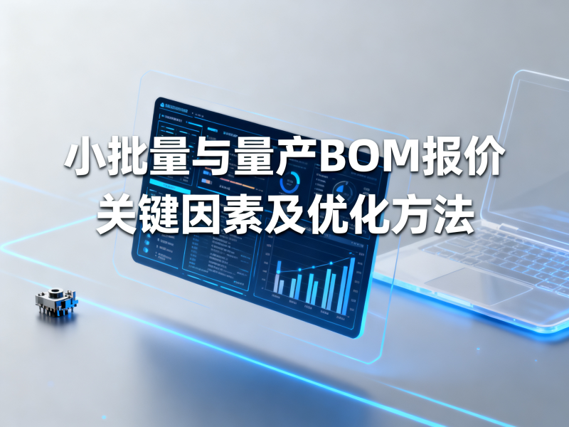 小批量与量产BOM报价关键因素及优化方法