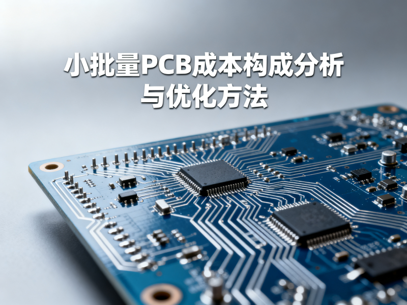 小批量PCB成本构成分析与优化方法