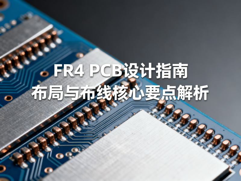 FR4 PCB设计指南：布局与布线核心要点解析
