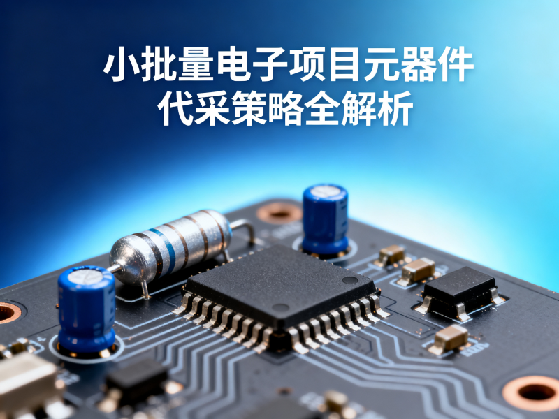 小批量电子项目元器件代采策略全解析