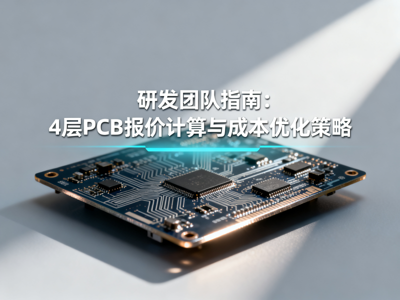 研发团队指南：4层PCB报价计算与成本优化策略