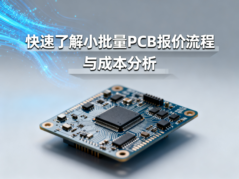 快速了解小批量PCB报价流程与成本分析