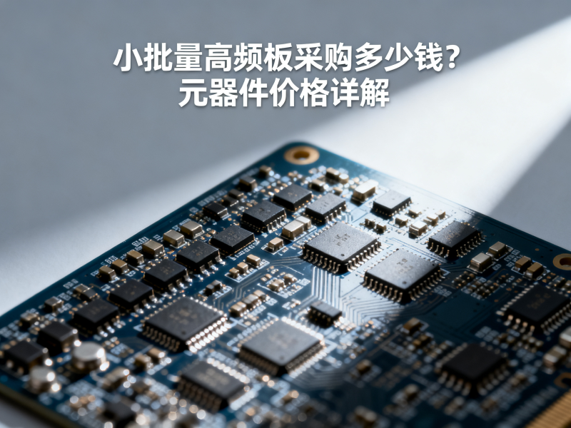 小批量高频板采购多少钱？元器件价格详解