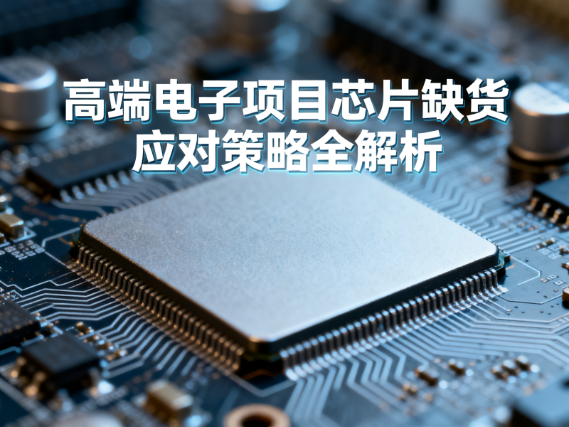 高端电子项目芯片缺货应对策略全解析
