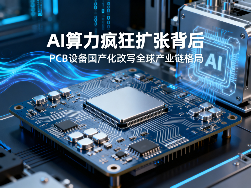 AI算力疯狂扩张背后：PCB设备国产化，正在改写全球产业链格局