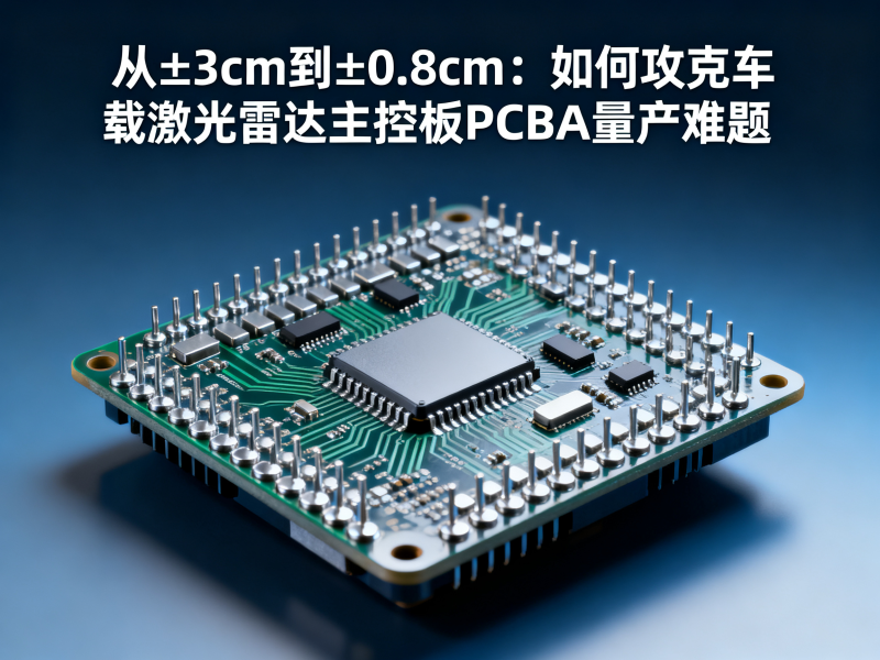 从±3cm到±0.8cm：如何攻克车载激光雷达主控板PCBA量产难题