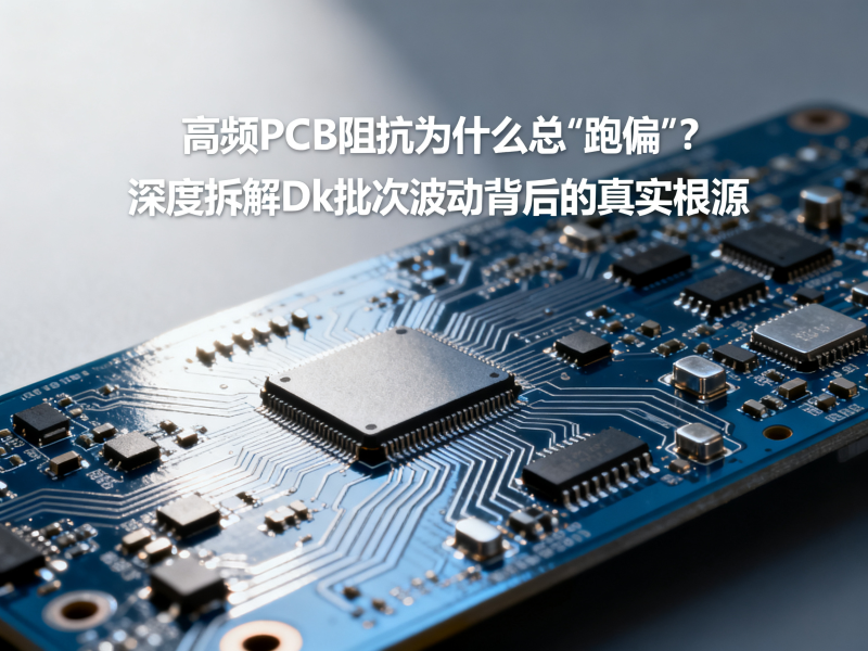 高频PCB阻抗为什么总“跑偏”？深度拆解Dk批次波动背后的真实根源