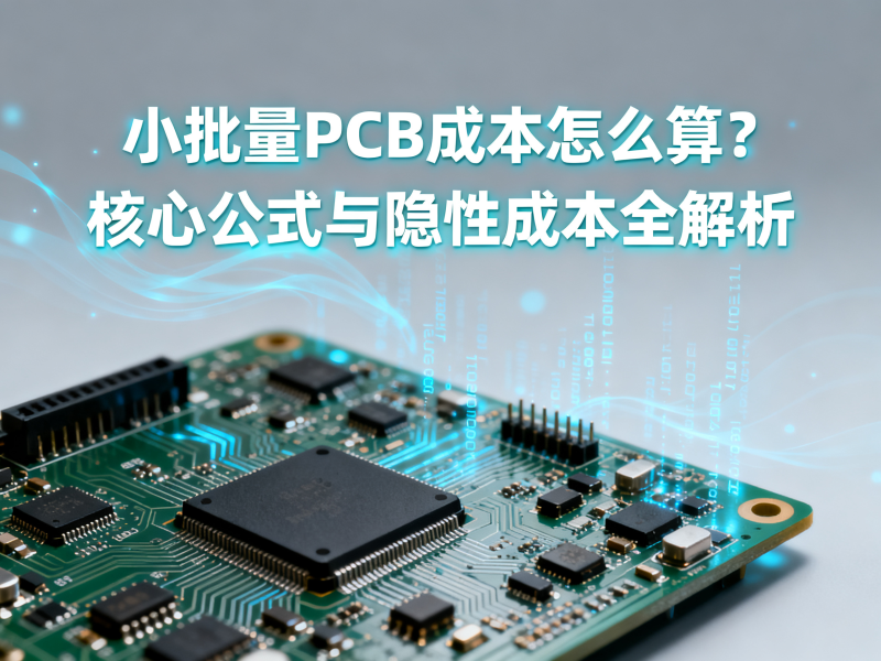 小批量 PCB 成本到底怎么算？一文看懂核心公式与隐性成本