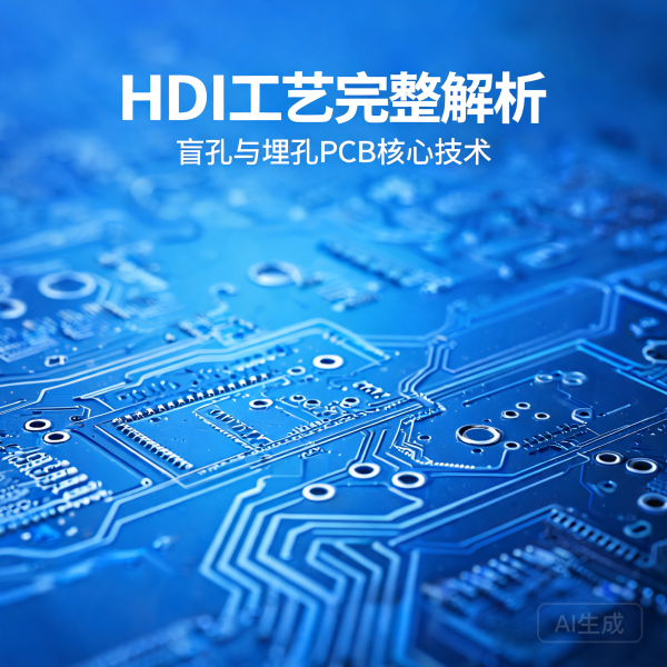 HDI 工艺完整解析：盲孔与埋孔 PCB 核心技术