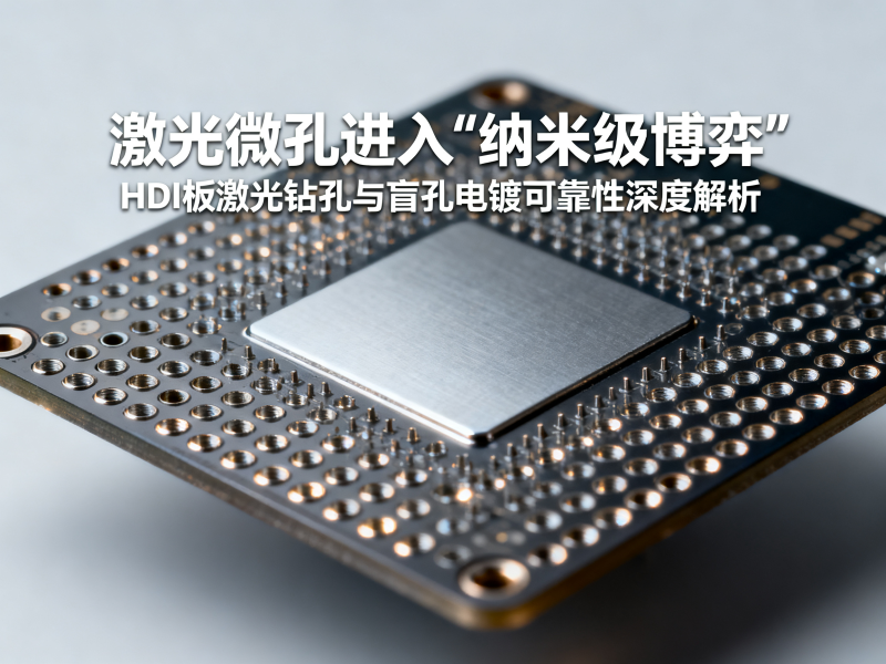 激光微孔进入“纳米级博弈”：HDI板激光钻孔与盲孔电镀可靠性深度解析