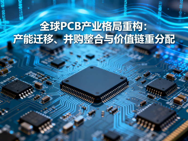 全球PCB产业格局重构：产能迁移、并购整合与价值链重分配