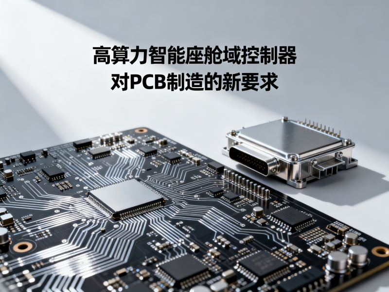 高算力智能座舱域控制器，对PCB制造提出了哪些新要求？