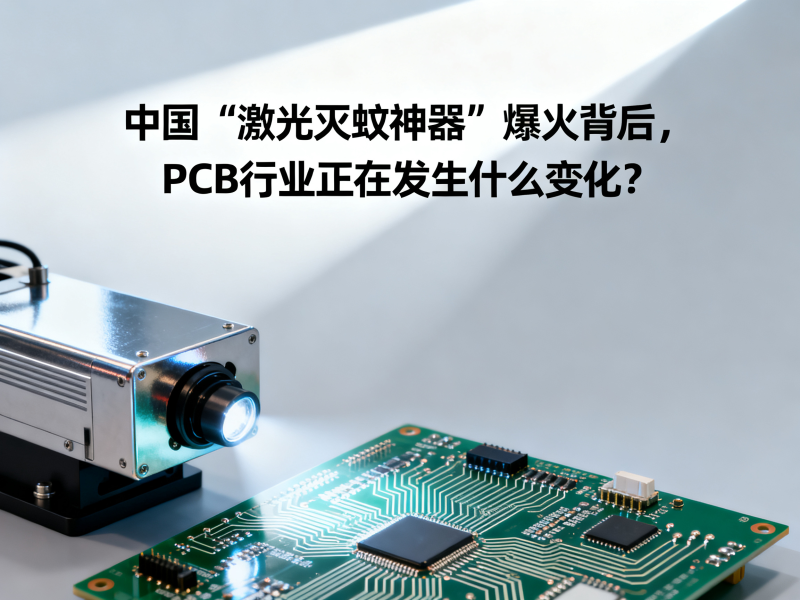 中国“激光灭蚊神器”爆火背后，PCB行业正在发生什么变化？