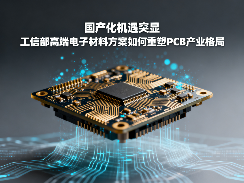 国产化机遇突显：工信部高端电子材料方案如何重塑PCB产业格局