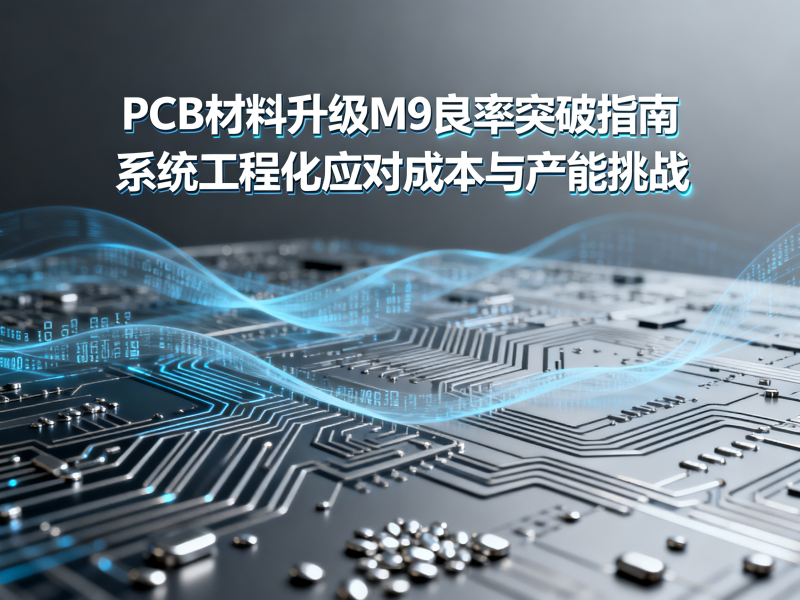 PCB材料升级M9良率突破指南：系统工程化应对成本与产能挑战