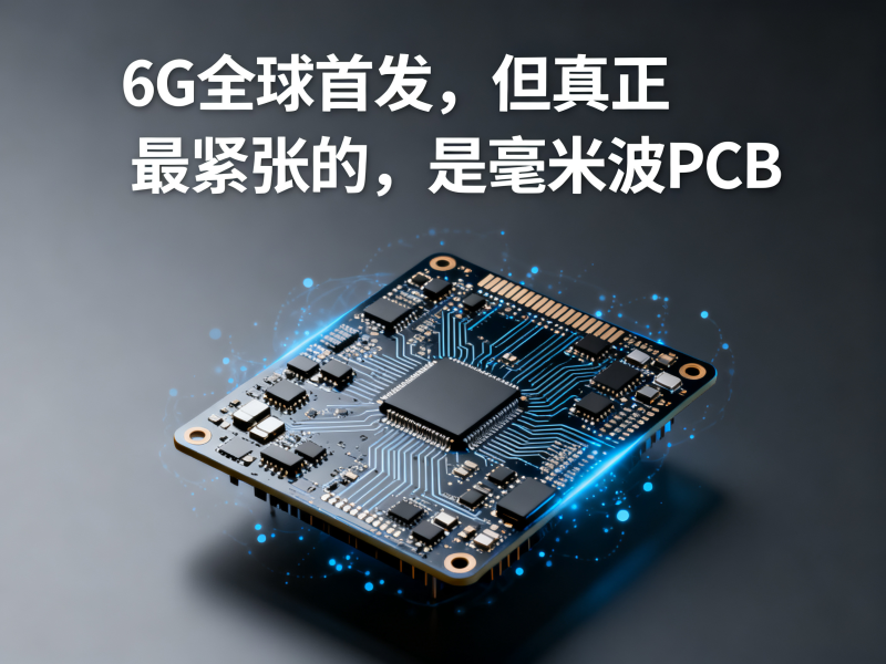 6G全球首发，但真正最紧张的，是毫米波PCB