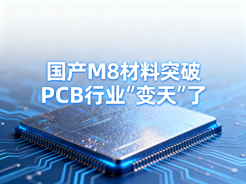 国产M8材料突然突破，PCB行业开始“变天”了