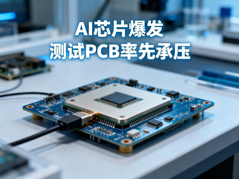 AI芯片突然爆发后，最先紧张起来的其实是测试PCB