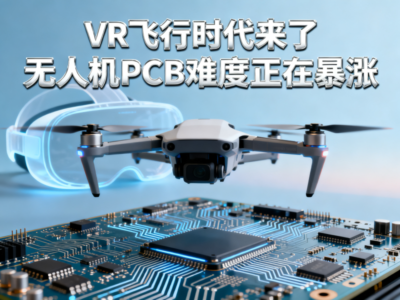 VR飞行时代来了，无人机PCB难度正在暴涨