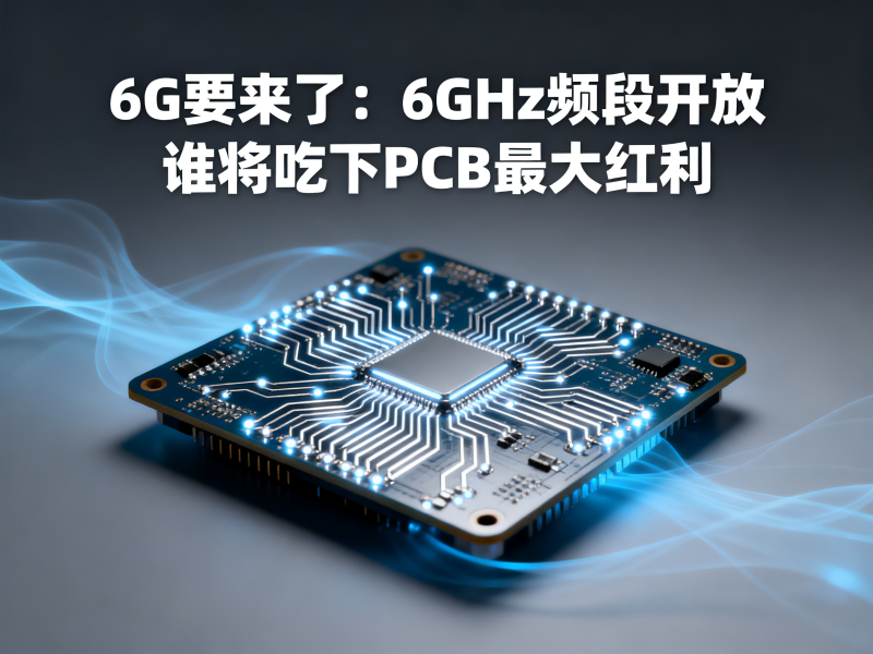 6G要来了：6GHz频段开放，谁将吃下PCB最大红利