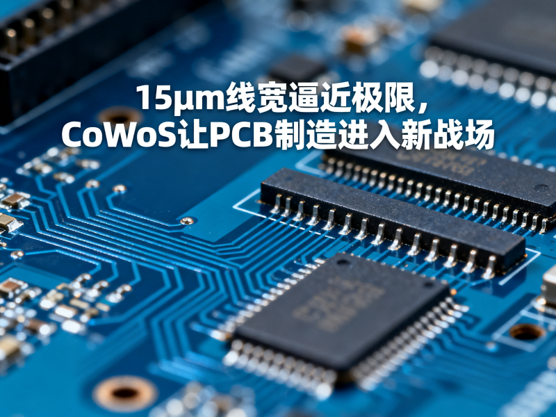 15μm线宽逼近极限，CoWoS让PCB制造进入新战场