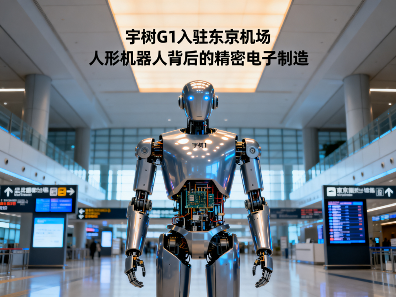 宇树G1入驻东京机场：人形机器人背后的精密电子制造